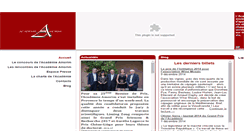 Desktop Screenshot of academie-amorim.com