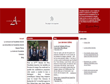 Tablet Screenshot of academie-amorim.com
